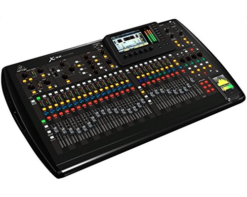 Behringer X32 mezclador DJ, Mezclador para DJ, 24 Bit, 10, 22000 Hz, 0.006%, 6.3 mm, 90 cm, 52.8 cm, Negro, X32, Console