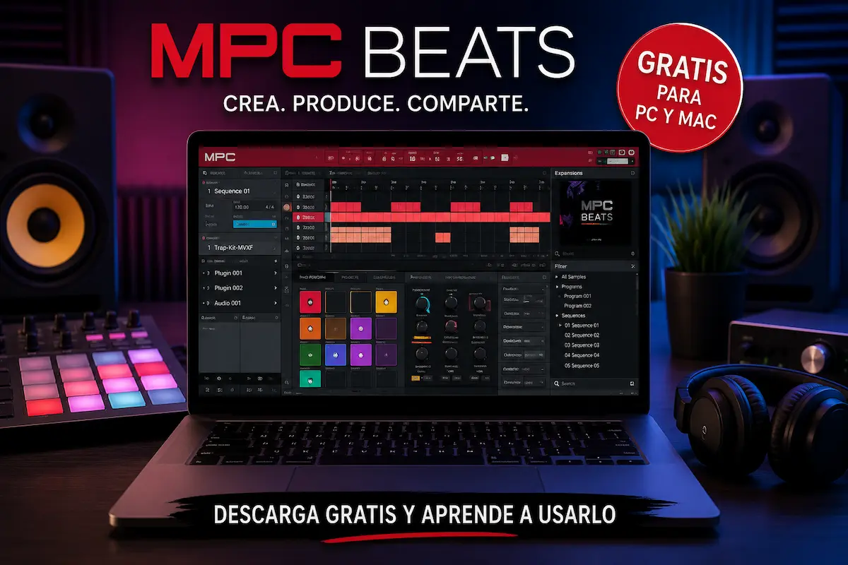 MPC Beats software gratuito para crear beats