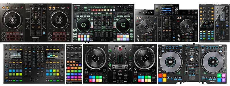 Tipos de controladores DJ