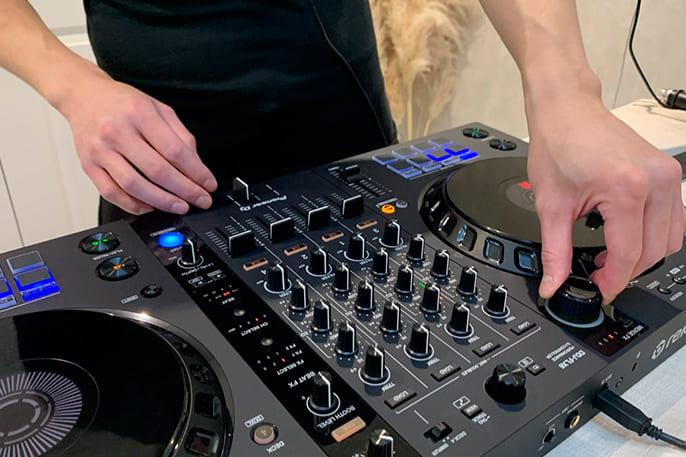 controlador dj mas volumen por favor