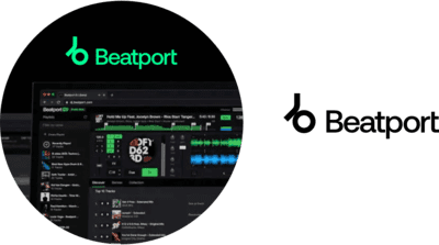 muestra de pantalla de la pagina beatport