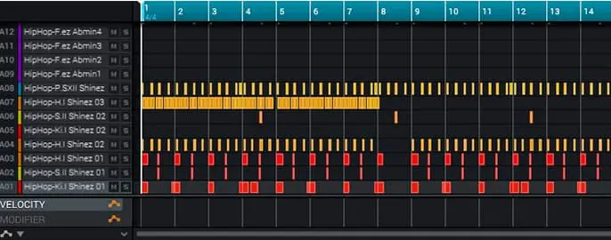 rejilla en mpc beats