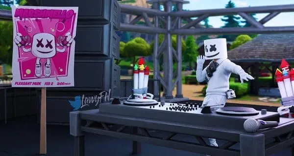 marshmello fornite
