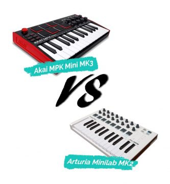 akai mpk mini mk3 vs arturia minilab mk2