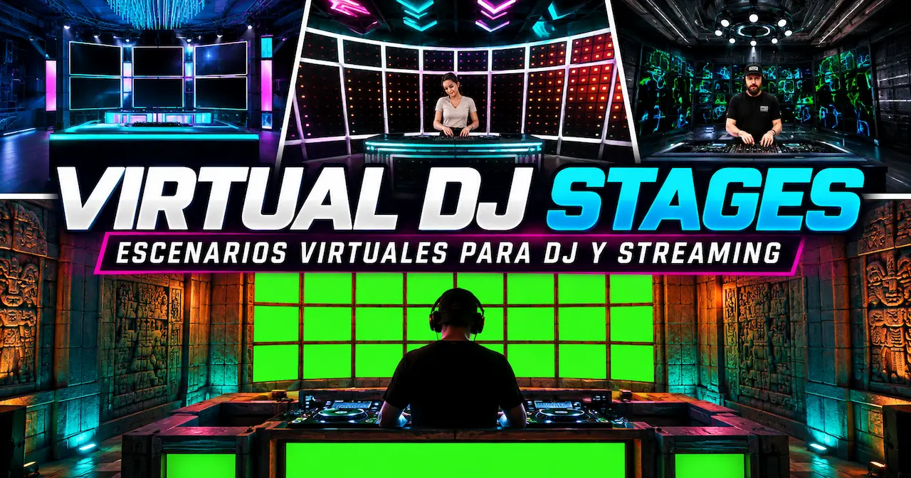 Virtual DJ Stages: escenarios virtuales para DJ y streaming [2026]