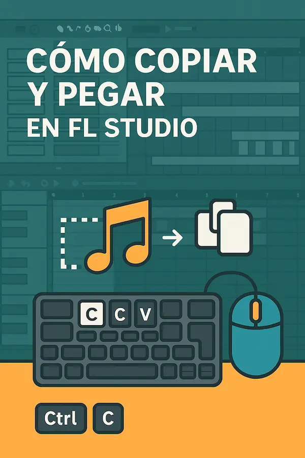 Cómo copiar y pegar elementos en FL Studio
