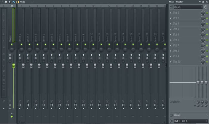 mixer de fl studio
