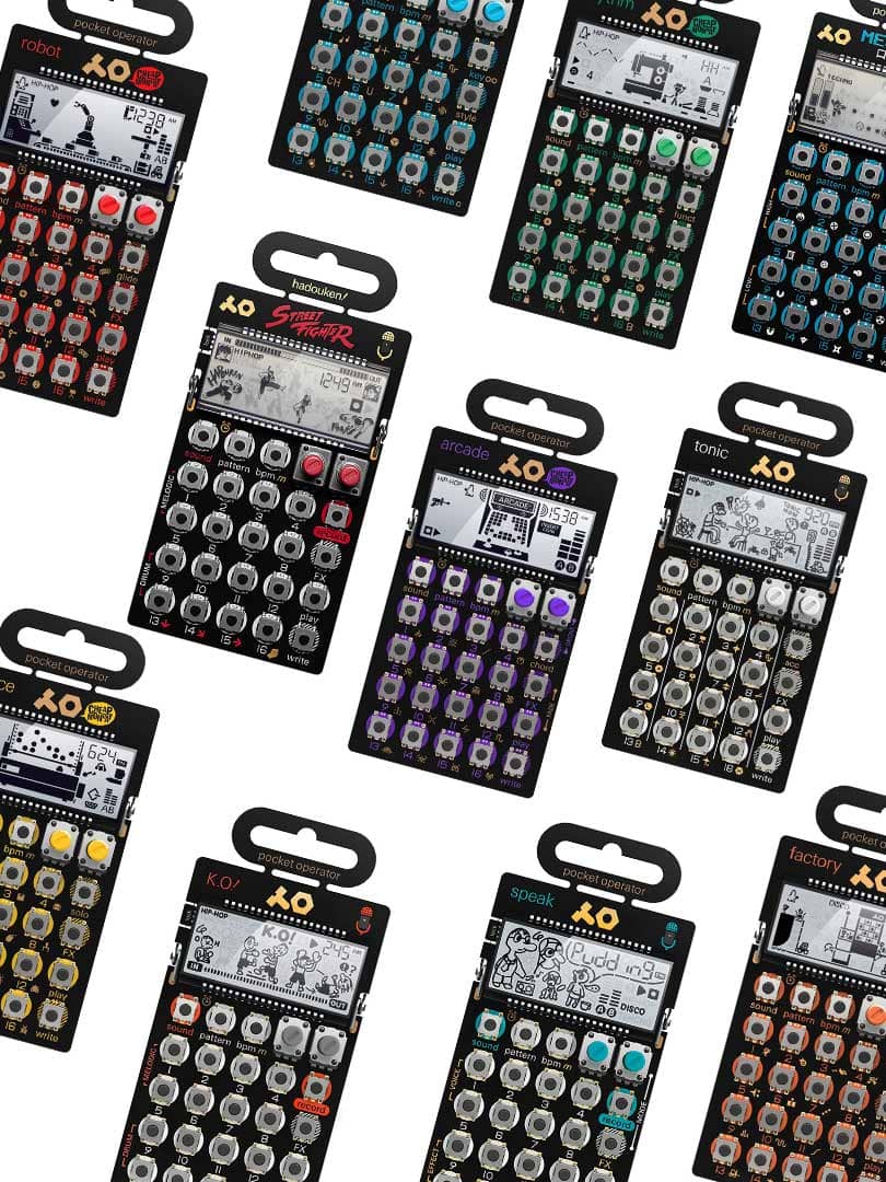 sintetizadores portátiles teenage engineering