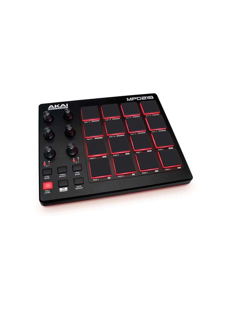 controlador Akai MPD218