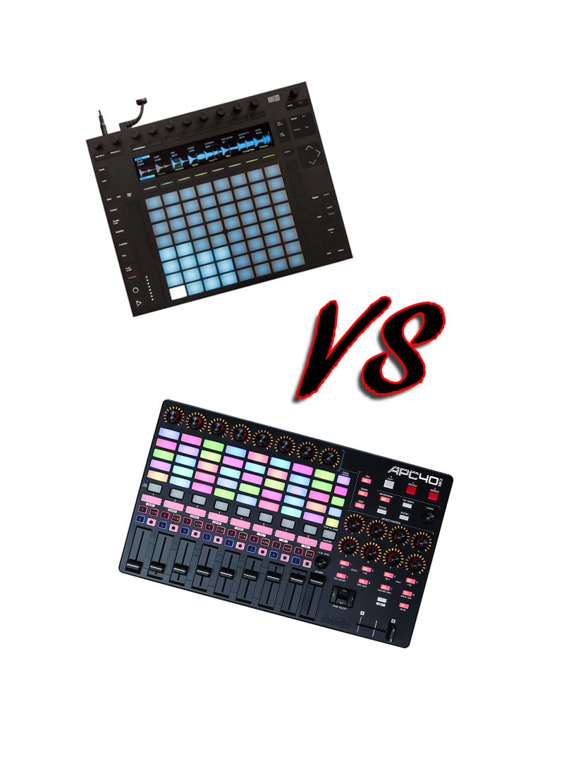 akai apc40 vs push 2