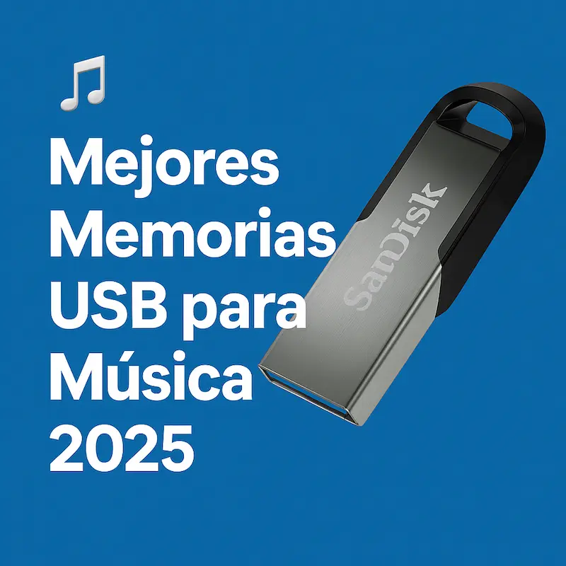 Comparativa de las mejores memorias USB para música en 2025