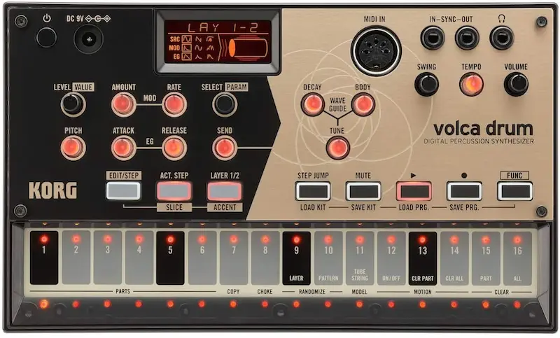 caja de ritmos Korg Volca Drum