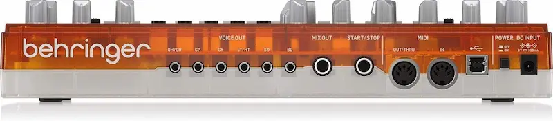 conexiones de la Behringer RD-6