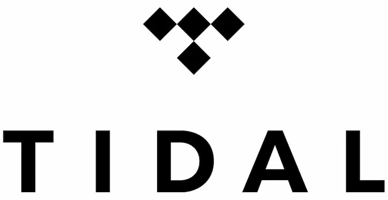 Logo del servicio de música en streaming Tidal