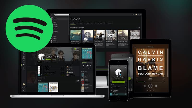 Spotify en diferentes dispositivos