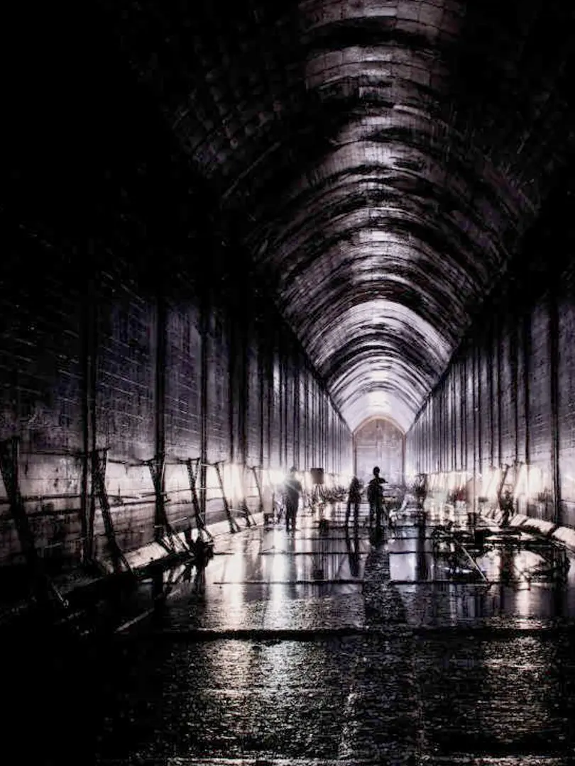 El interior de un almacén de Diesel