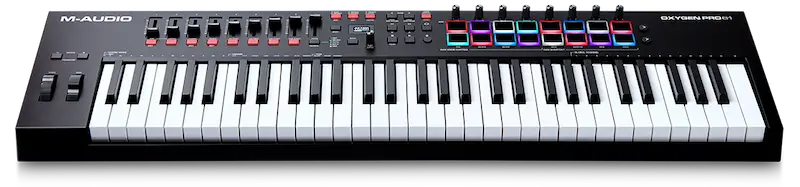 Teclado oxygen 61 de M audio