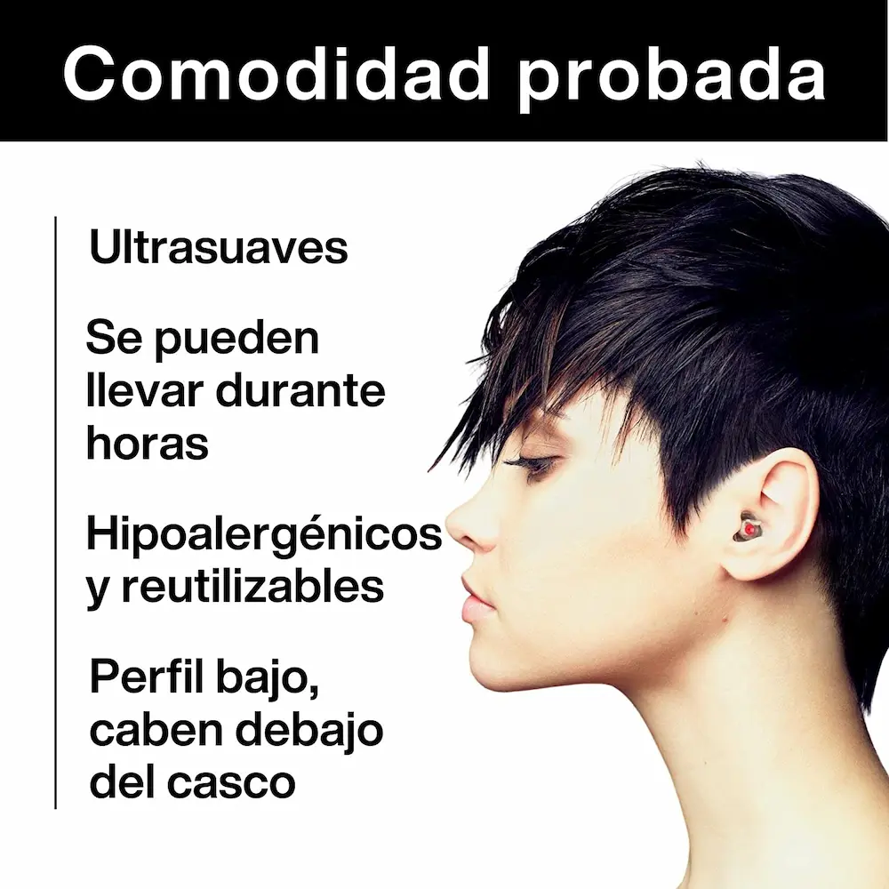 Tapones para ruido earpeace Moto