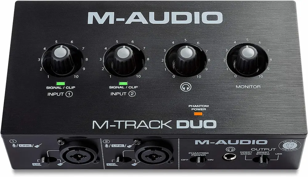 Interfaz M-Audio M-Track-Duo