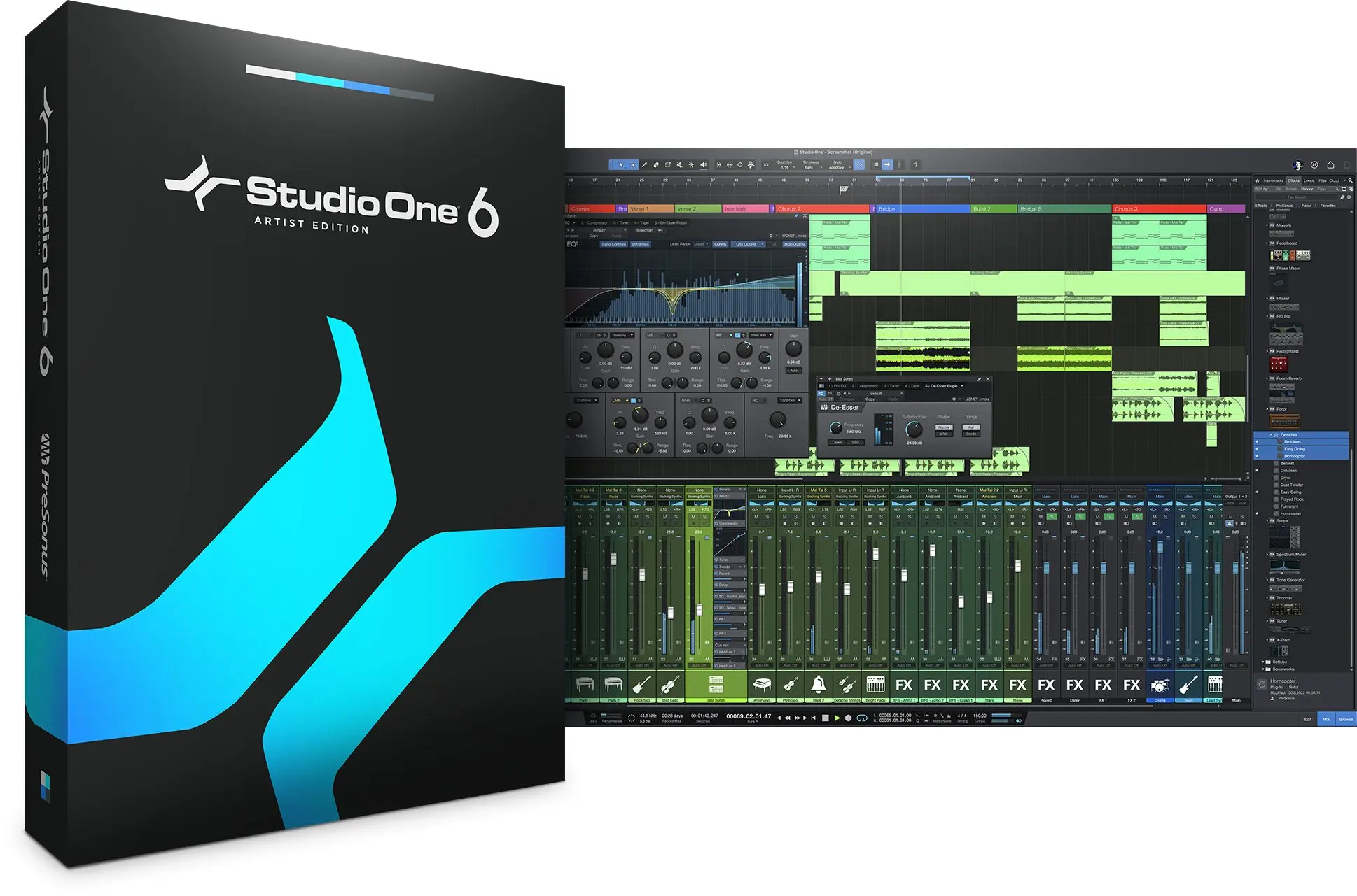 Software de producción musical Studio One Artist