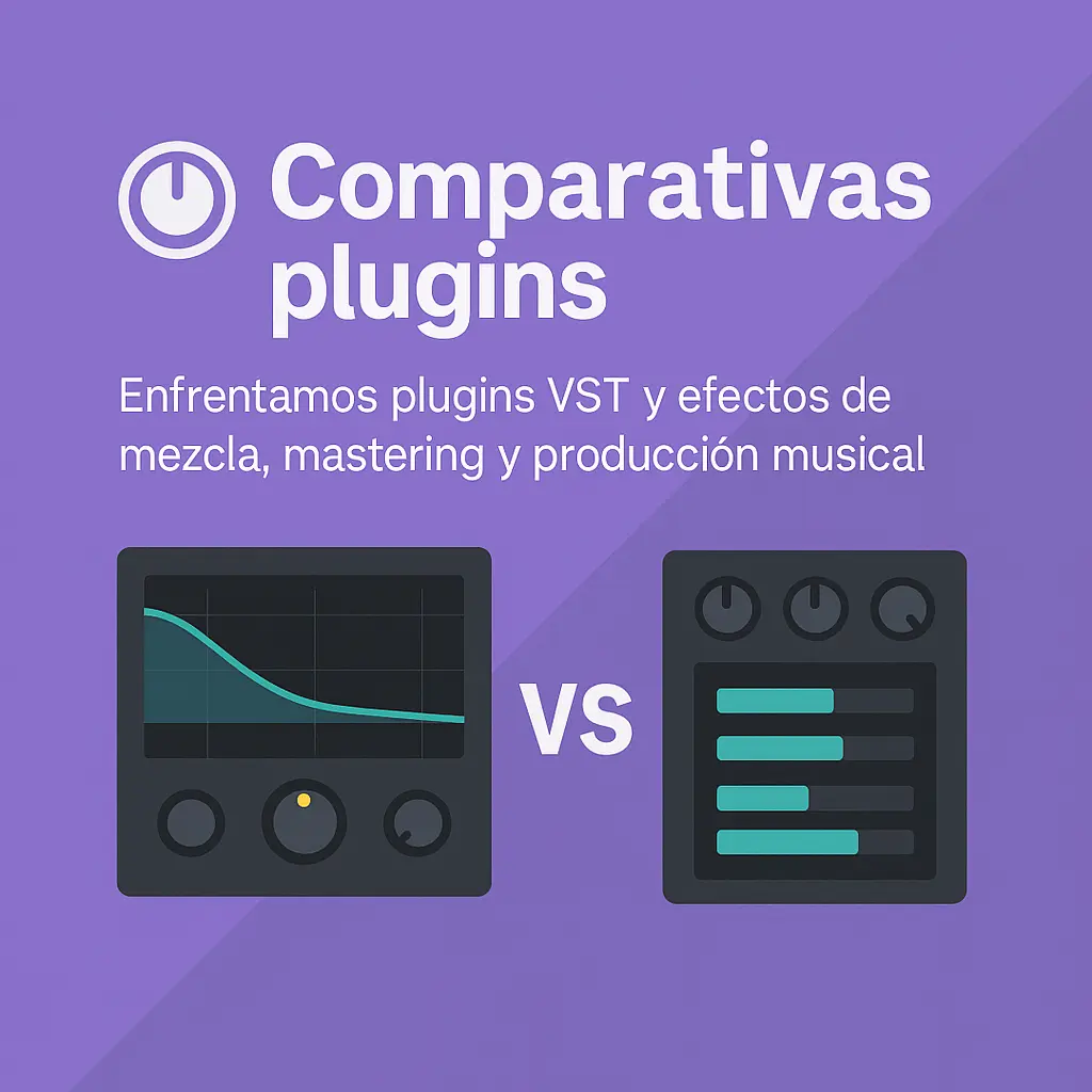 Comparativa visual de plugins VST
