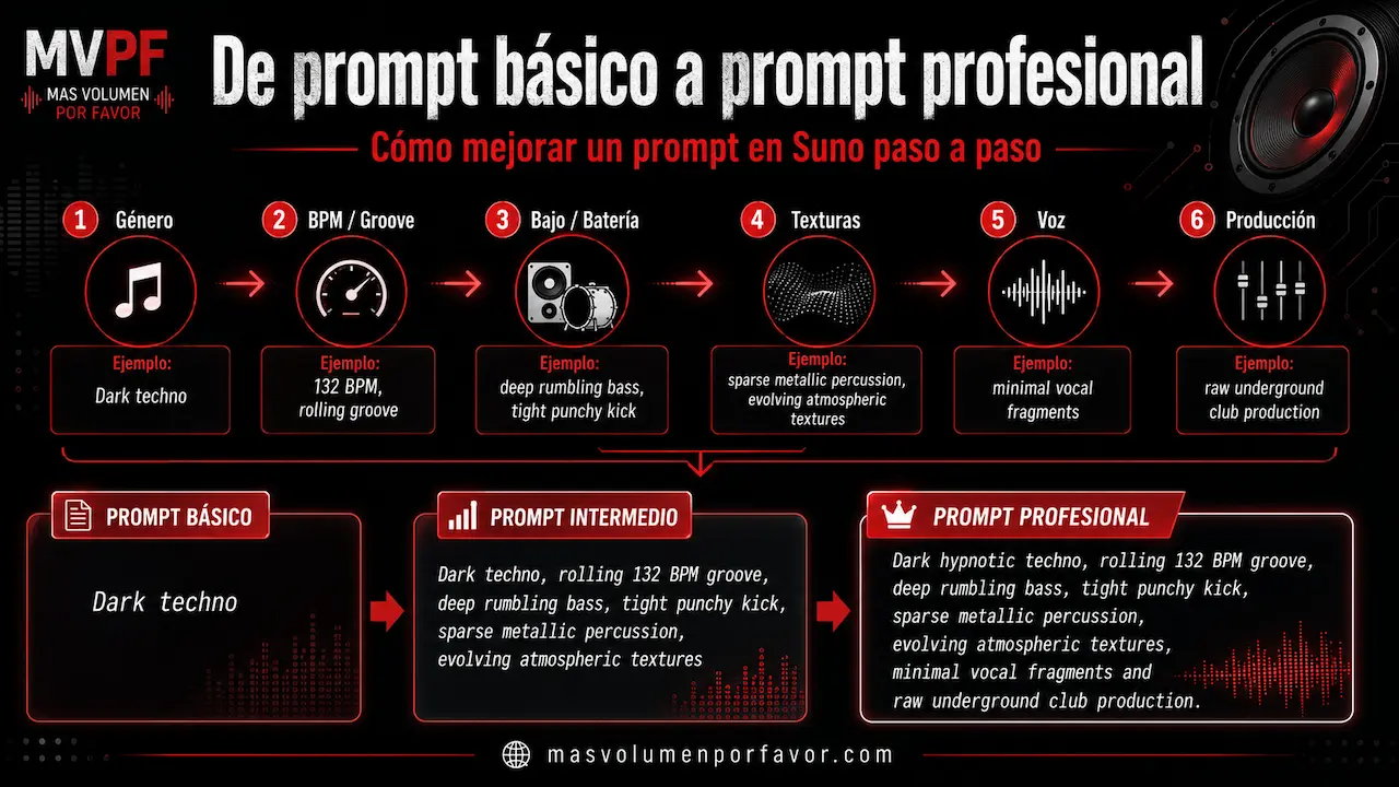 Cómo pasar de un prompt básico a uno profesional paso a paso