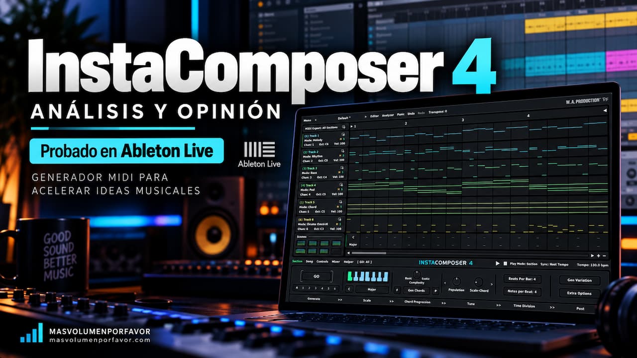 InstaComposer 4: análisis y prueba real en Ableton Live 11