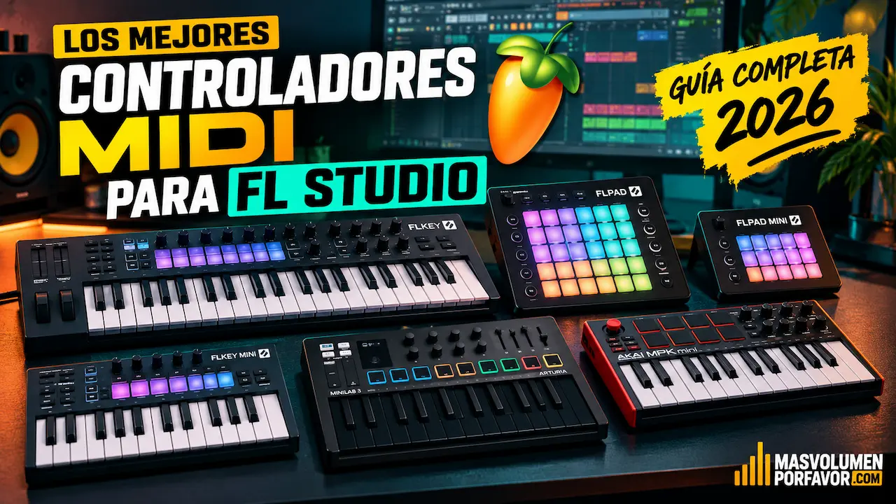 Los mejores controladores MIDI para FL Studio en 2026