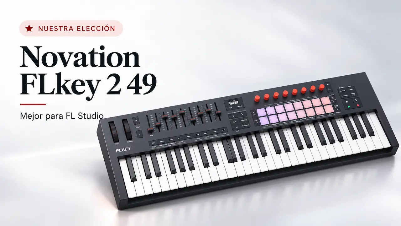 Novation FLkey 2 49, controlador MIDI recomendado para FL Studio