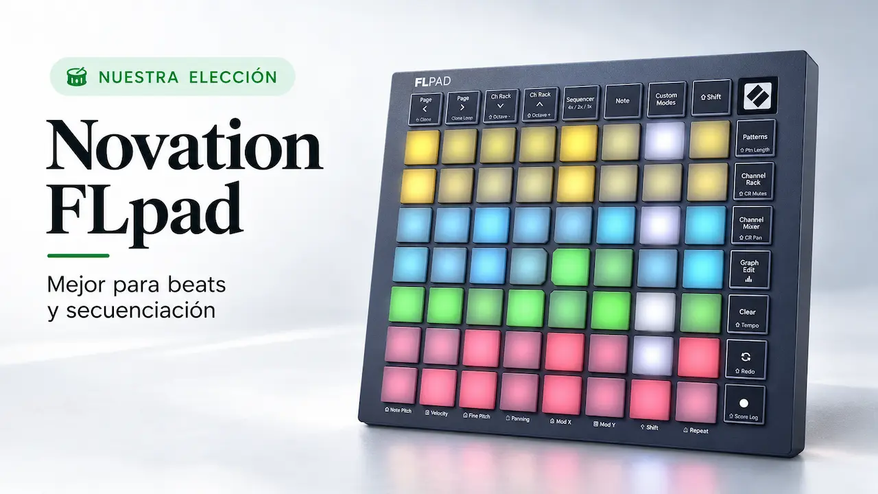 Novation FLpad, controlador de 64 pads para FL Studio